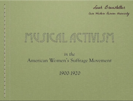 video presentation: music in the women"s suffrage movement